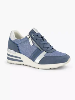 Blauwe Sneaker Sleehak -Skechers Winkel 2163944 H6