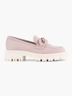 Roze Chunky Loafer Sierketting