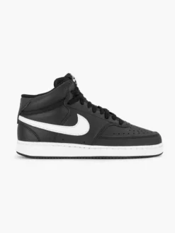 Nike Zwarte Court Vision Mid