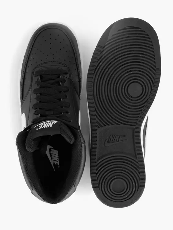 Nike Zwarte Court Vision Mid 5 Nike Zwarte Court Vision Mid - Afbeelding 3