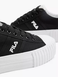 Fila Zwarte Canvas Sneaker Platform -Skechers Winkel 2165858 H5