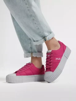 Fila Roze Platform Canvas Sneaker -Skechers Winkel 2165864 H10