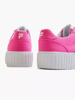 Fila Roze Platform Canvas Sneaker -Skechers Winkel 2165864 H4