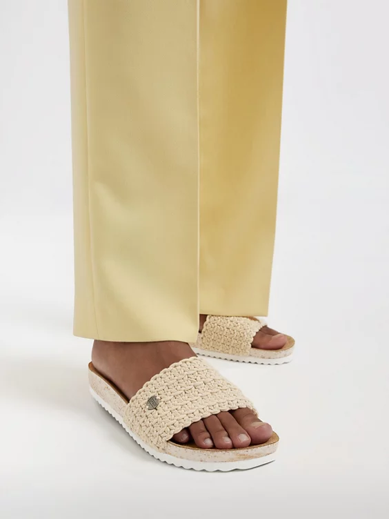 ESPRIT Beige Slipper Gevlochten 9 ESPRIT Beige Slipper Gevlochten - Afbeelding 7