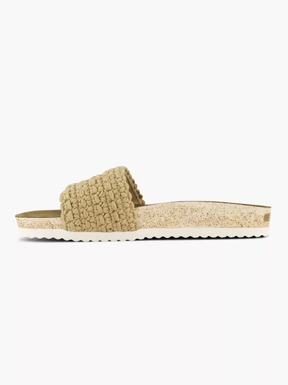 ESPRIT Beige Slipper Gevlochten 4 ESPRIT Beige Slipper Gevlochten - Afbeelding 2