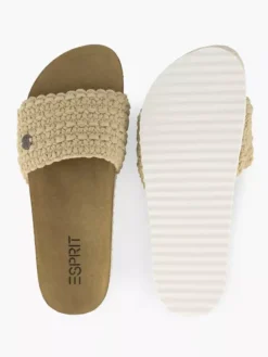 ESPRIT Beige Slipper Gevlochten 11 ESPRIT Beige Slipper Gevlochten -Skechers Winkel 2165964 H3