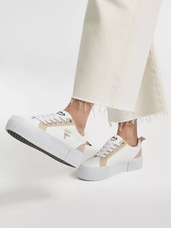 Fila Witte Platform Sneaker 11 Fila Witte Platform Sneaker - Afbeelding 9