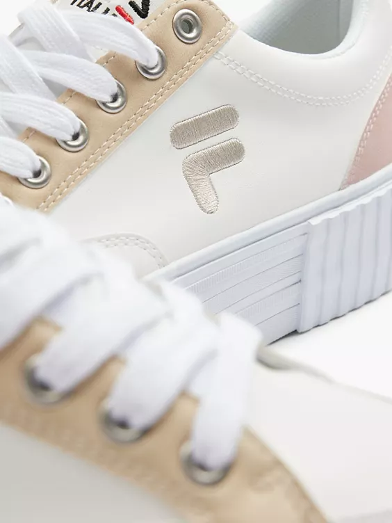 Fila Witte Platform Sneaker 7 Fila Witte Platform Sneaker - Afbeelding 5
