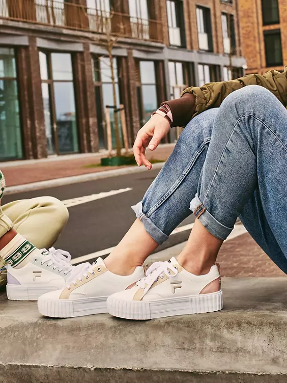 Fila Witte Platform Sneaker 10 Fila Witte Platform Sneaker - Afbeelding 8