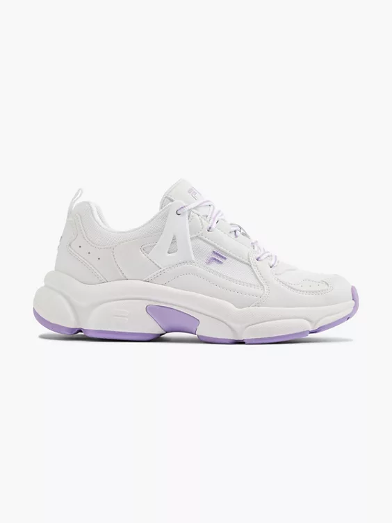 Fila Witte Chunky Sneaker Lila Zool 3 Fila Witte Chunky Sneaker Lila Zool