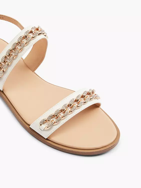 Witte Sandaal Sierketting 4 Witte Sandaal Sierketting - Afbeelding 2