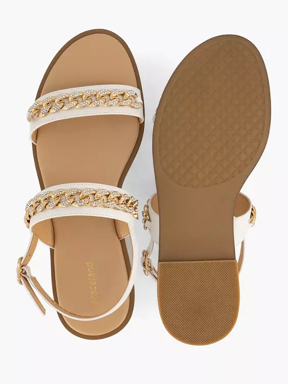 Witte Sandaal Sierketting 7 Witte Sandaal Sierketting - Afbeelding 5