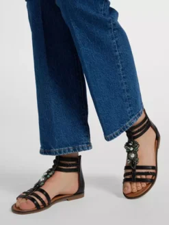 Zwarte Sandaal Steentjes 11 Zwarte Sandaal Steentjes -Skechers Winkel 2169436 H10