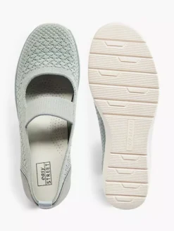 Easy Street Grijze Instapper Sleehak -Skechers Winkel 2171558 H3