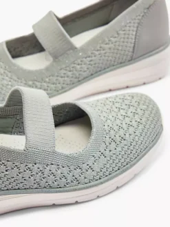 Easy Street Grijze Instapper Sleehak -Skechers Winkel 2171558 H5