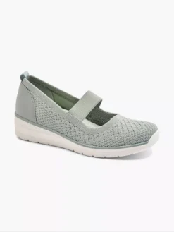 Easy Street Grijze Instapper Sleehak -Skechers Winkel 2171558 H6