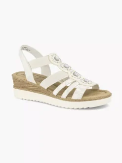Easy Street Witte Sandaal Sheehak 14 Easy Street Witte Sandaal Sheehak -Skechers Winkel 2172076 H6
