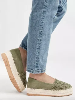 Groene Platform Espadrille Touw 11 Groene Platform Espadrille Touw -Skechers Winkel 2173741 H10