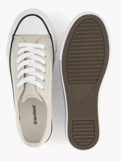 Beige Canvas Sneaker -Skechers Winkel 2174238 H3