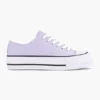 Lila Canvas Sneaker