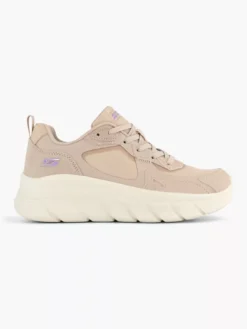 Skechers Beige Zwarte Bobs B Flex Hi - Forces Within