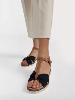 ESPRIT Donkerblauwe Sandalette Sleehak -Skechers Winkel 2176673 H10