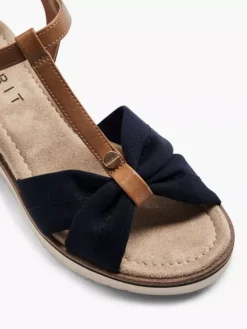 ESPRIT Donkerblauwe Sandalette Sleehak -Skechers Winkel 2176673 H2