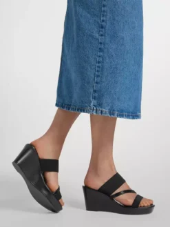 Zwarte Slipper Sleehak -Skechers Winkel 2176830 H10