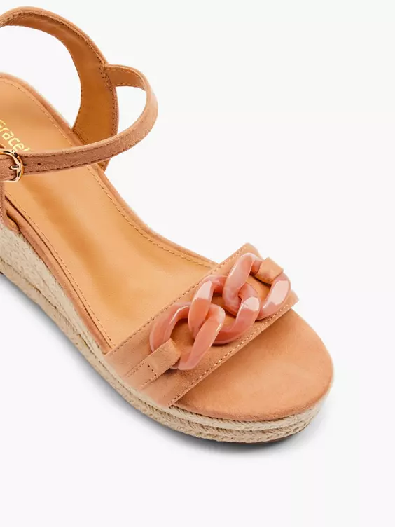 Koraal Sandaal Sleehak 4 Koraal Sandaal Sleehak - Afbeelding 2