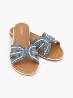 Donkerblauwe Slipper Kralen 13 Donkerblauwe Slipper Kralen -Skechers Winkel 2176860 H5