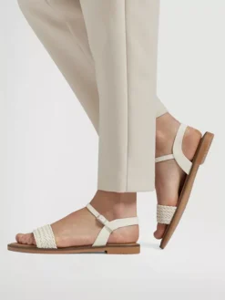 Witte Sandaal Gevlochten -Skechers Winkel 2178750 H10