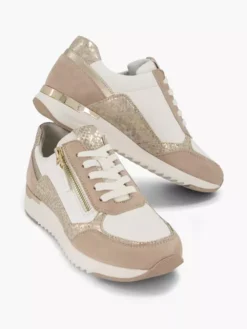 Roze Leren Sneaker -Skechers Winkel 2179596 H5