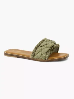 Groene Slipper Gevlochten -Skechers Winkel 2179717 H6
