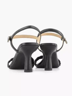 Zwarte Sandalette Gevlochten -Skechers Winkel 2180224 H4