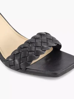 Zwarte Sandalette Gevlochten -Skechers Winkel 2180224 H5