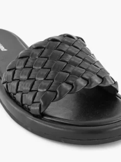 Zwarte Slipper Gevlochten -Skechers Winkel 2180328 H5