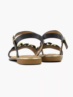 Zwarte Sandaal Sierketting -Skechers Winkel 2180375 H4