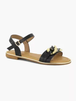 Zwarte Sandaal Sierketting -Skechers Winkel 2180375 H6