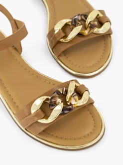 Bruine Sandaal Sierketting -Skechers Winkel 2180377 H5