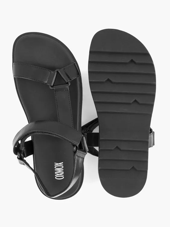 Zwarte Chunky Sandaal 5 Zwarte Chunky Sandaal - Afbeelding 3