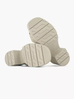 Beige Leren Chunky Sandalette -Skechers Winkel 2180766 H3