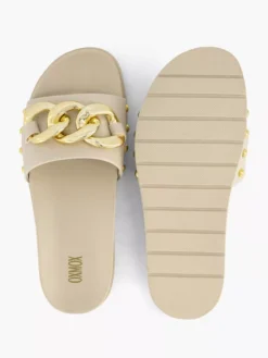 Beige Slipper Sierketting 10 Beige Slipper Sierketting -Skechers Winkel 2180861 H3