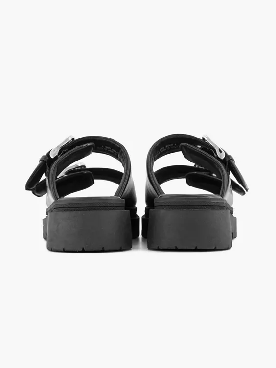 Zwarte Chunky Slipper 6 Zwarte Chunky Slipper - Afbeelding 4