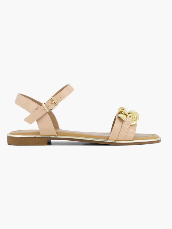 Lichtroze Sandaal Sierketting 3 Lichtroze Sandaal Sierketting