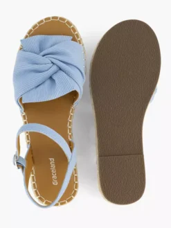 Lichtblauwe Sandaal Knoop -Skechers Winkel 2181415 H3