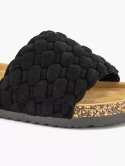 Easy Street Zwarte Slipper Knitted -Skechers Winkel 2184345 H5