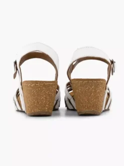 Easy Street Witte Sandaal Sleehak -Skechers Winkel 2184597 H4