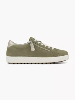 Groene Leren Sneaker