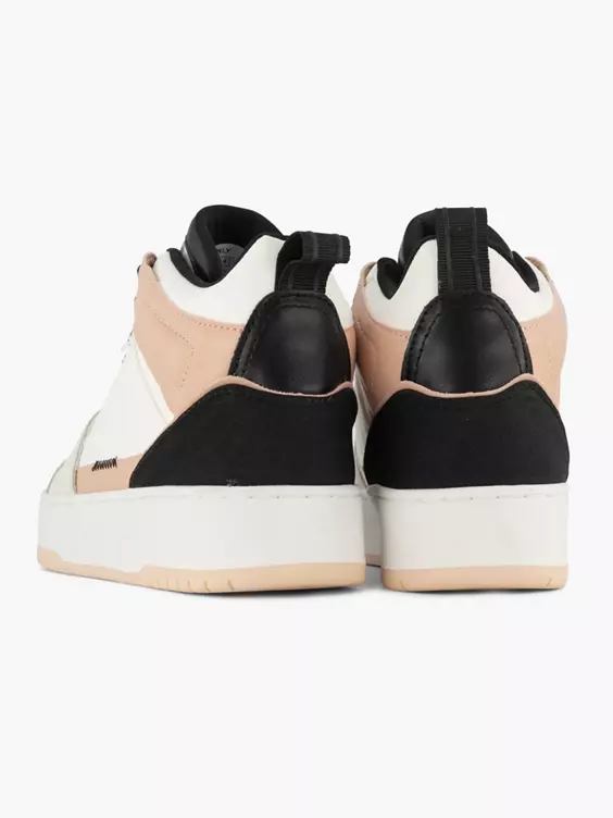 ONLY Shoes Witte Hoge Sneaker Memory Foam 6 ONLY Shoes Witte Hoge Sneaker Memory Foam - Afbeelding 4