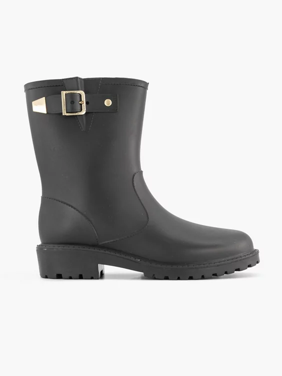 Zwarte Regenlaars Siergesp 3 Zwarte Regenlaars Siergesp